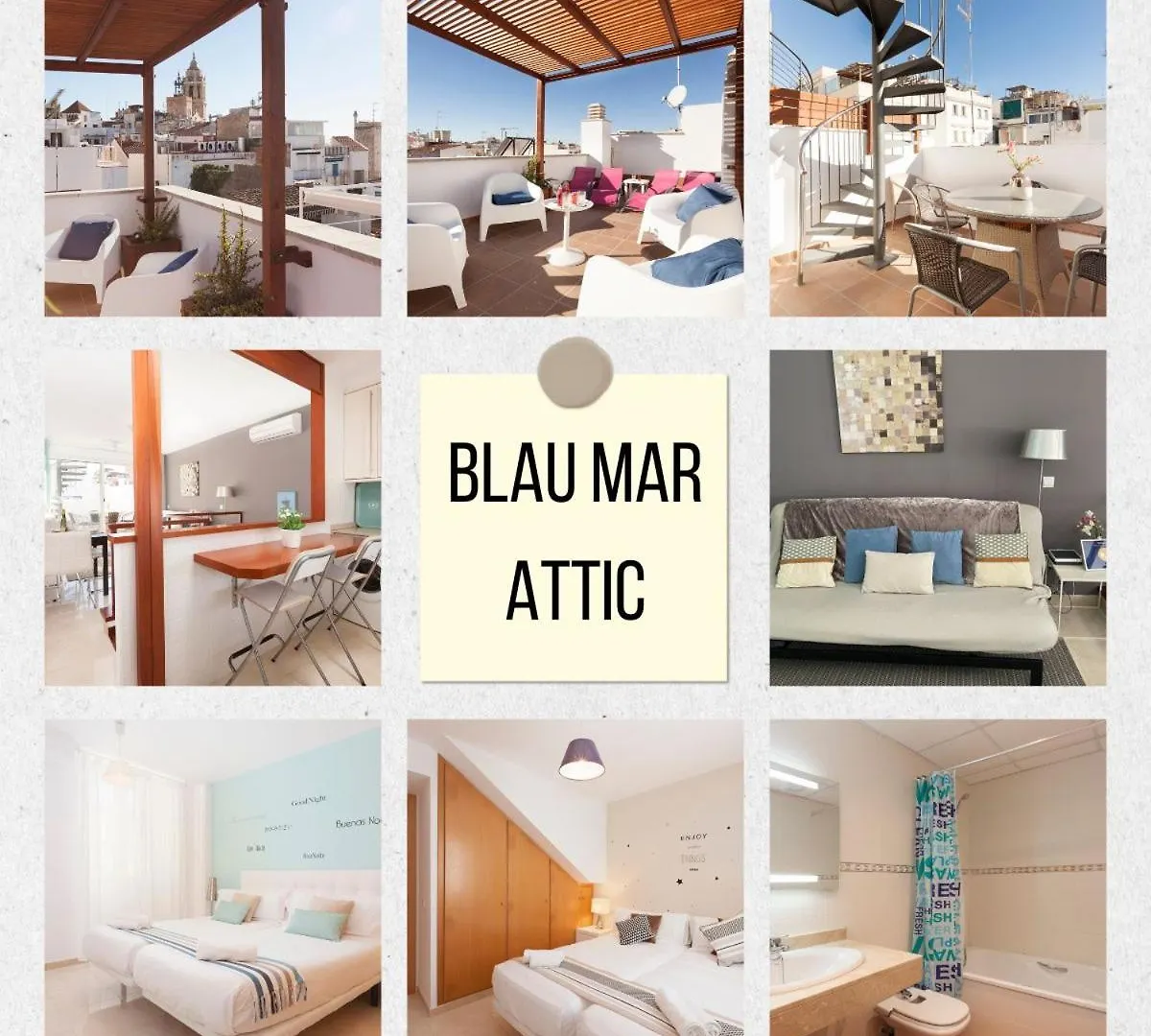 Appartement Blaumar à Sitges